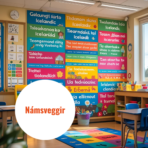 30 námsveggir - Hagnýtt námskeið sem hentar meðal annars vel á starfsdegi kennara (hálfur dagur).