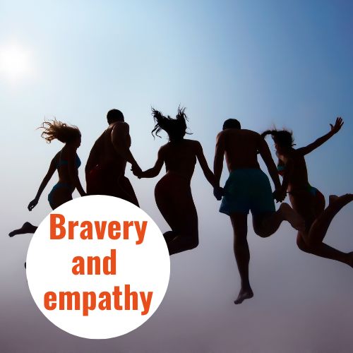 Bravery and empathy - Kennsluleiðbeiningar fyrir unglingastig