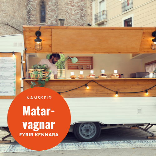 Matarvagnar hönnunarverkefni. Fáanlegt sem starfsdagur.