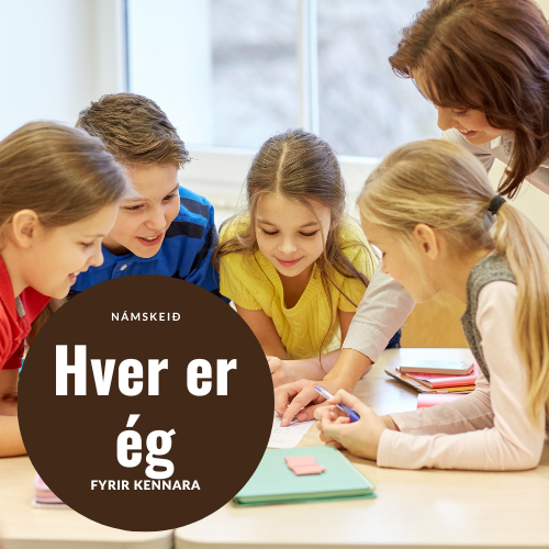 Hver er ég. Fáanlegt sem starfsdagur.